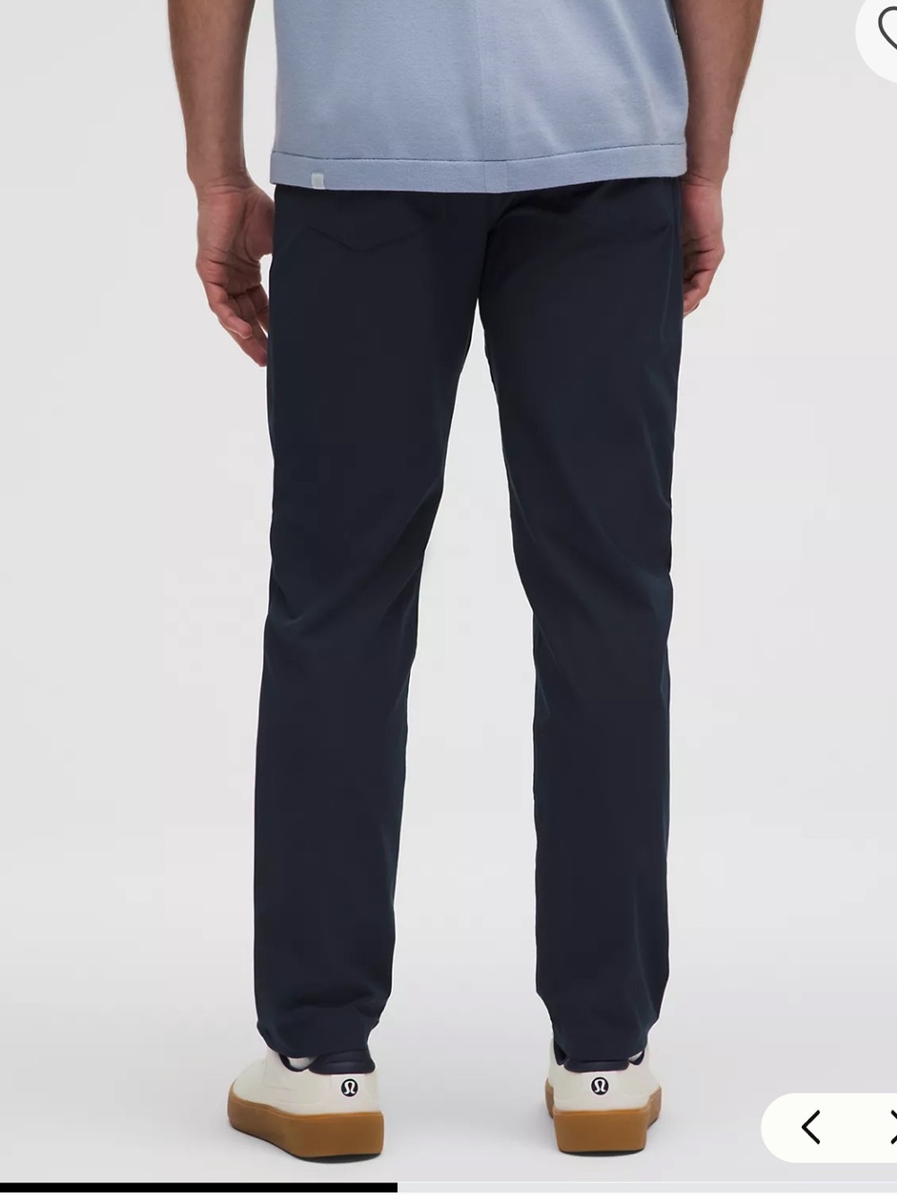 Lululemon ABC Pant Navy Blue 38x30 ABC Classic-Fit 5 Pocket Pant